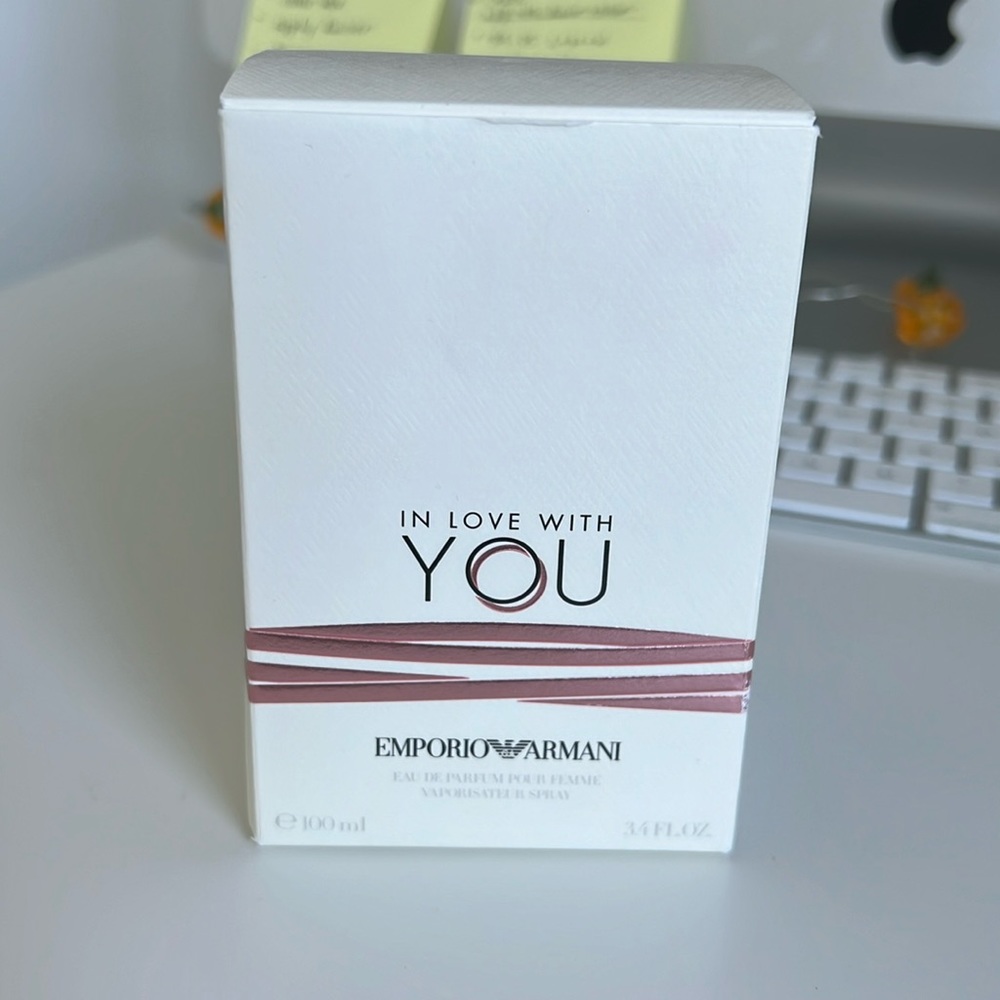 New - in love with you emporio armani perfume